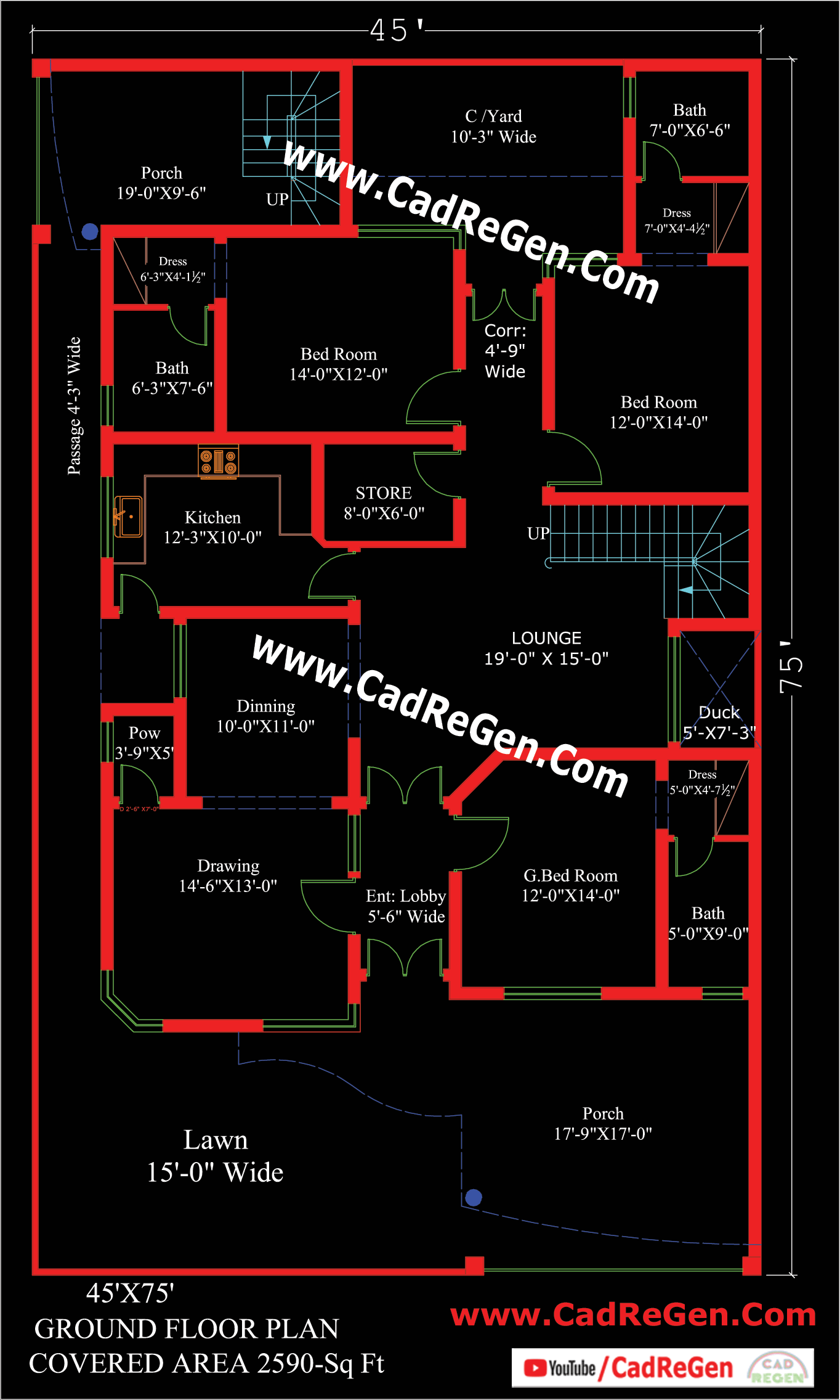 45x75-free-house-plan-12-marla-or-15-marla-dwg-cad-plan-2-cadregen