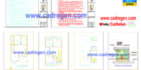 30X60 30X59 32X60 House Plan Floor Plan Gas Supply Layout Plan DWG Cadregen